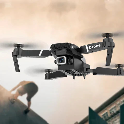 SKY DRONE: DRONE CON 2 CÁMARAS DE VIDEO WIFI HD + REGALO (MORRAL ULTRA EXCLUSIVO)