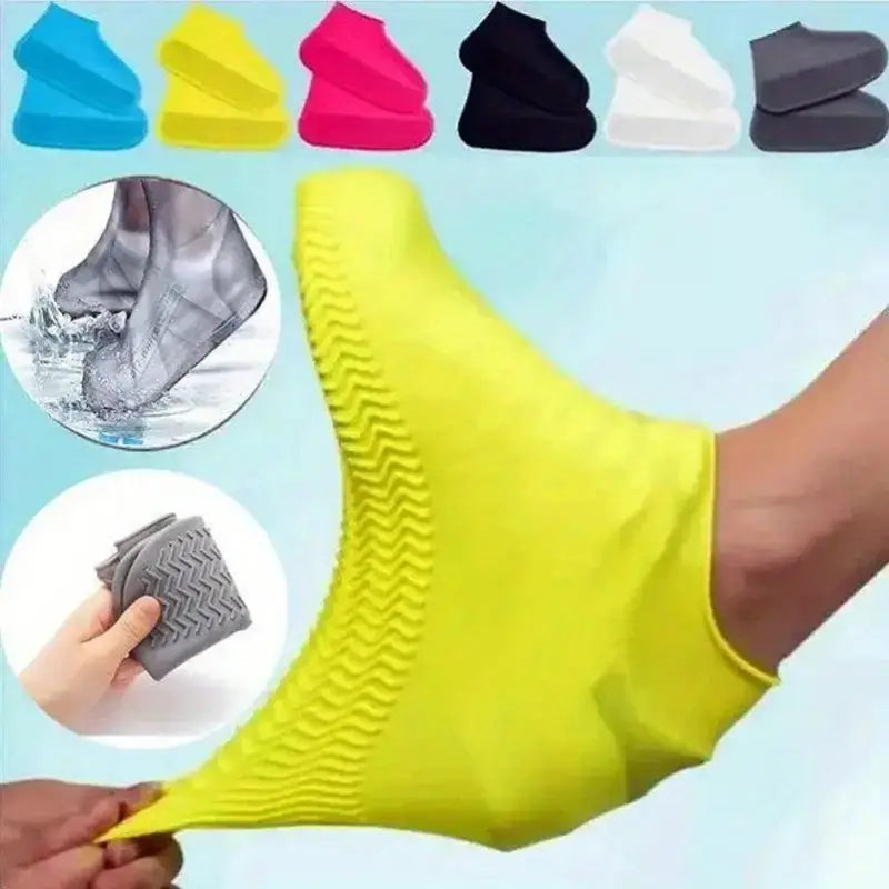 PROTECTORES DE SILICONA PARA ZAPATOS PARA TEMPORADA DE LLUVIAS