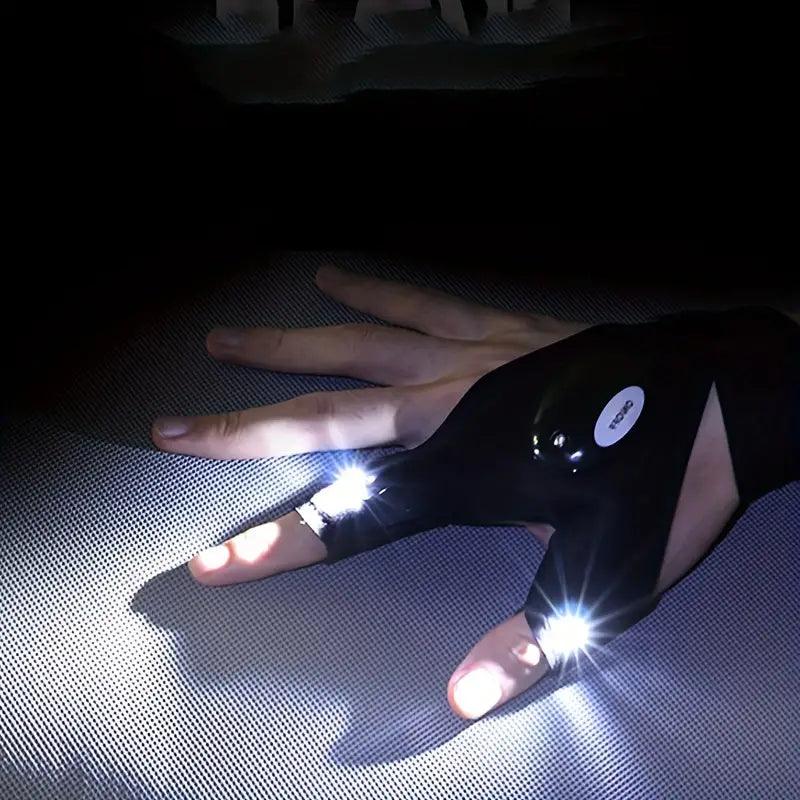 Lumax - Guante con linterna LED recarga