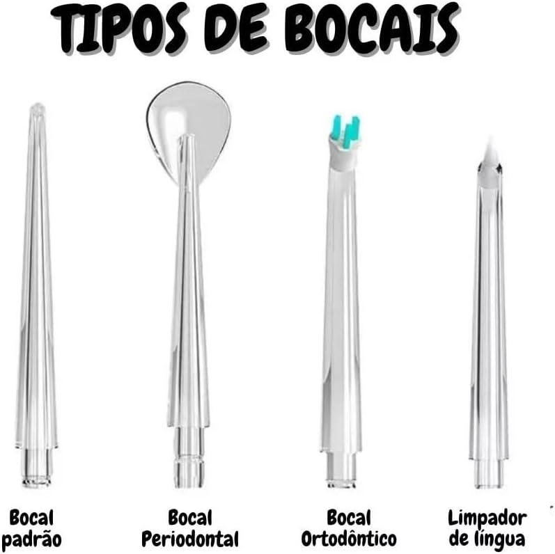Irrigador Oral Recargable - Elétrico Blanco