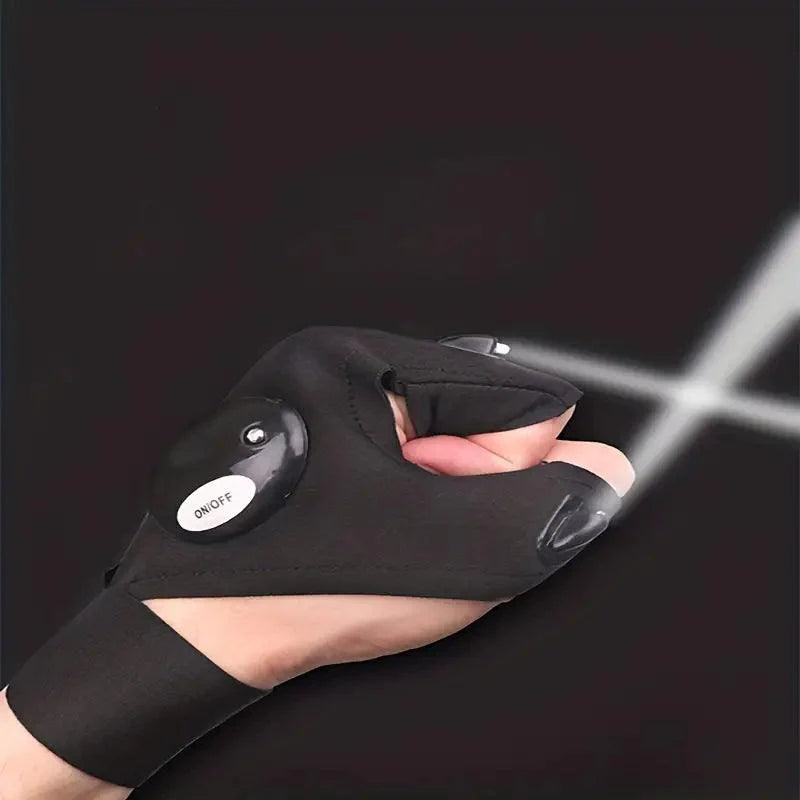 Lumax - Guante con linterna LED recarga