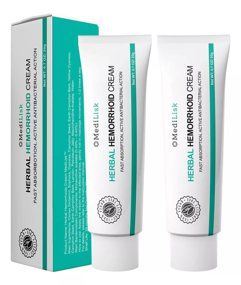 2x1 - Crema Herbal para Hemorroides