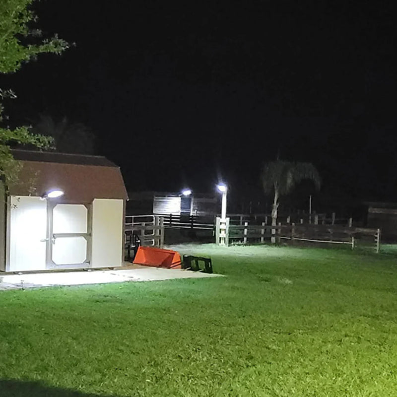 Lampara con panel solar grande 400 W - Potente y duradera