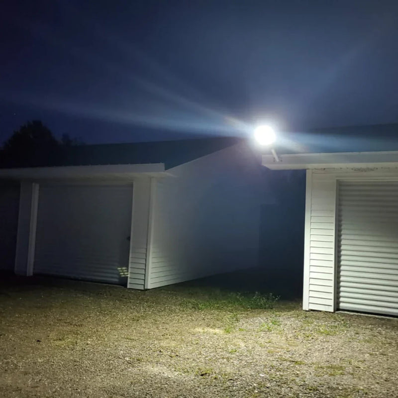 Lampara con panel solar grande 400 W - Potente y duradera