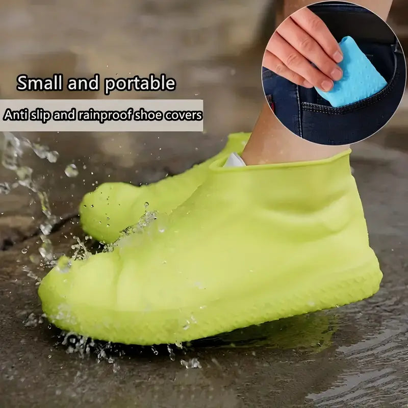 PROTECTORES DE SILICONA PARA ZAPATOS PARA TEMPORADA DE LLUVIAS