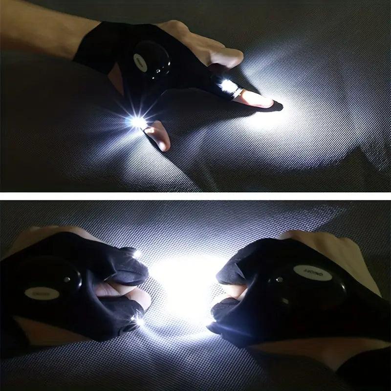 Lumax - Guante con linterna LED recarga