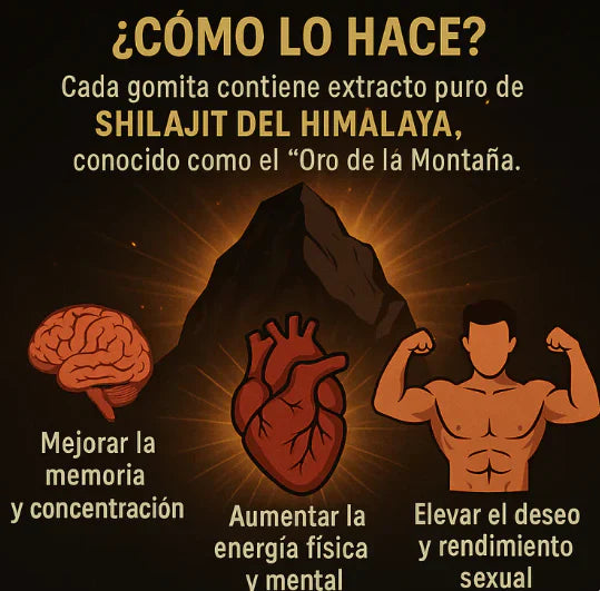 Gomitas Shilajit 🤎 PREMIUM 👑 2X1
